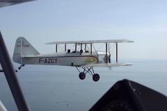 En vol au-dessus de la baie de La Baule